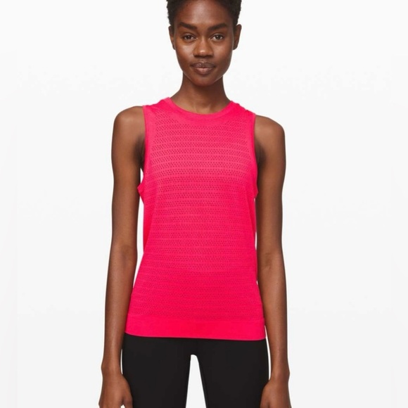 lululemon athletica Tops - Lululemon Breeze By Muscle Tank II Squad in 
Heartthrob Size 6